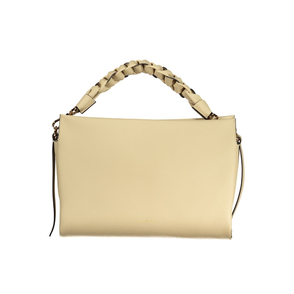 Coccinelle Damenhandtasche aus beigem Leder