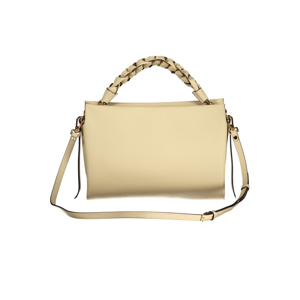 Coccinelle Damenhandtasche aus beigem Leder