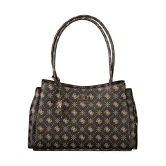 Guess Jeans Marrone Polyurethan Damen Handtasche