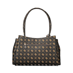 Guess Jeans Marrone Polyurethan Damen Handtasche