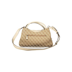 Guess Jeans Beige Polyurethan Damenhandtasche