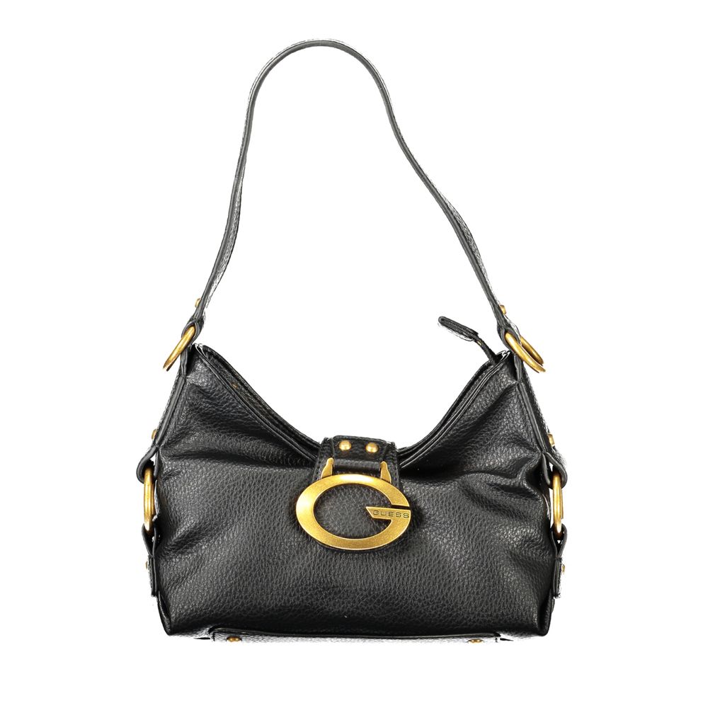 Guess Jeans Nero Polyurethan Damen Mini Tasche
