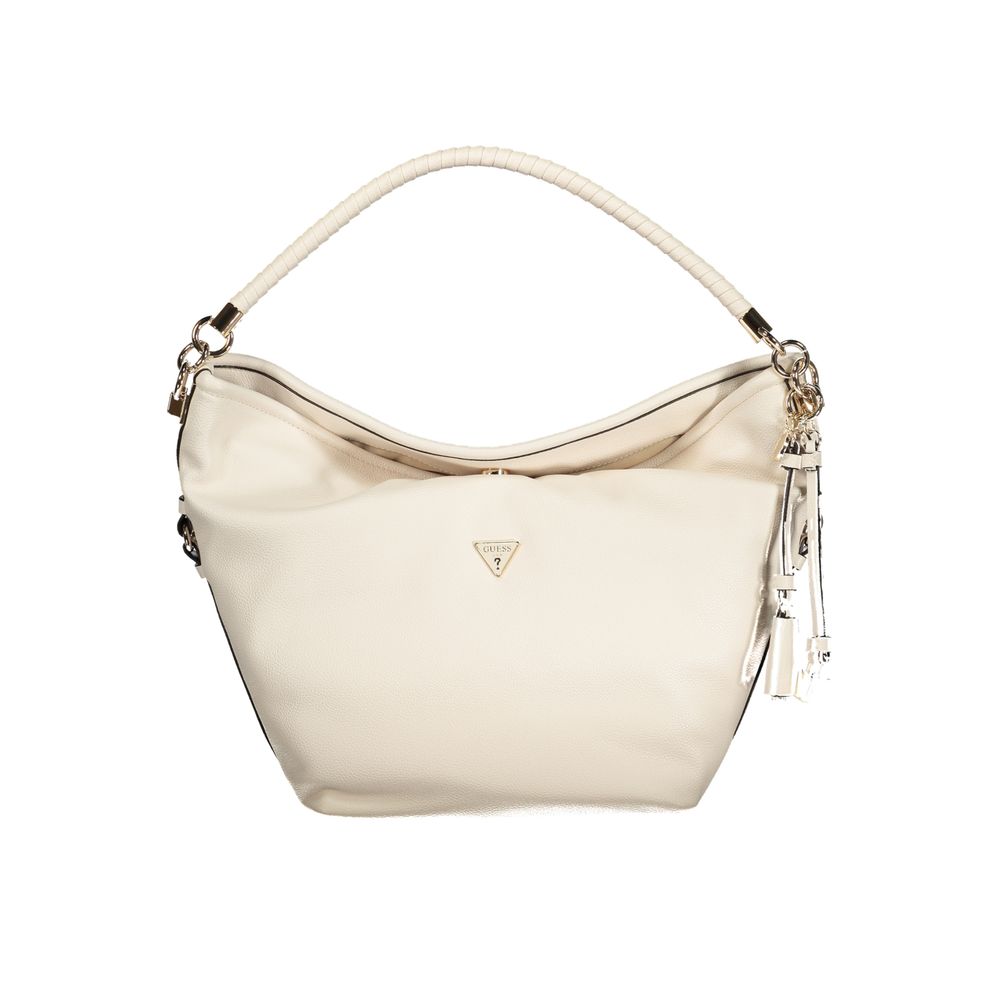Guess Jeans Damen Handtasche aus schwarzem Polyurethan