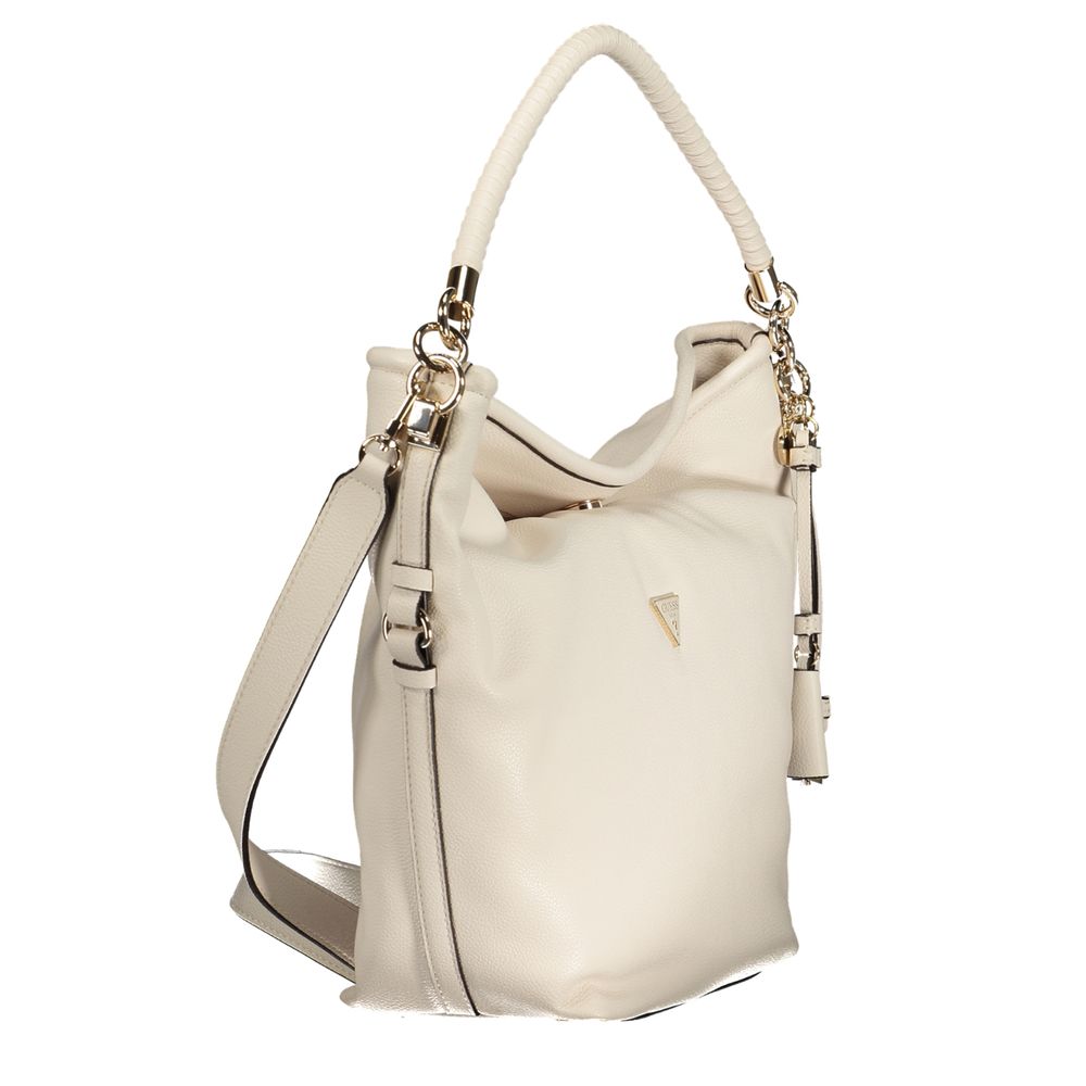 Guess Jeans Damen Handtasche aus schwarzem Polyurethan