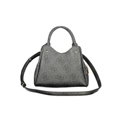 Guess Jeans Nero Poliuretano Women Handbag