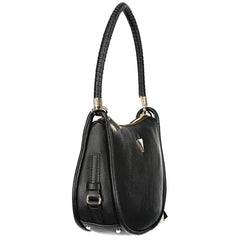 Guess Jeans „Nero Polyurethane Damenhandtasche“