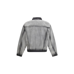 Diesel grijs katoenen spijkerjack