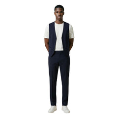 Wrange Blauw Polyester Driedelig Pak