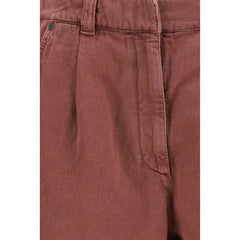 Brunello Cucinelli Bruine Katoenen Bermudashorts