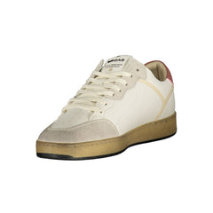 Gas White Polyurethaan Heren Sneaker