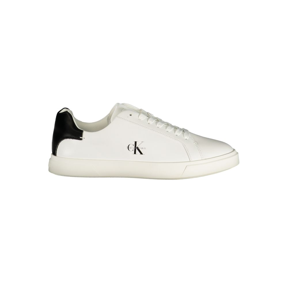 Calvin Klein Bianco Polyurethan Damen-Sneaker
