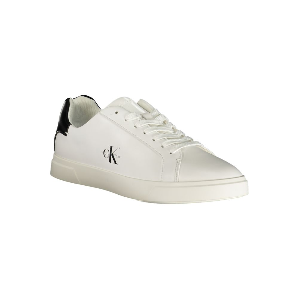 Calvin Klein Bianco Polyurethan Damen-Sneaker