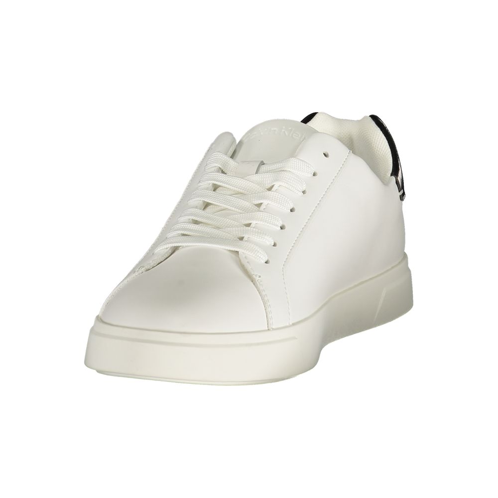 Calvin Klein Bianco Polyurethan Damen-Sneaker