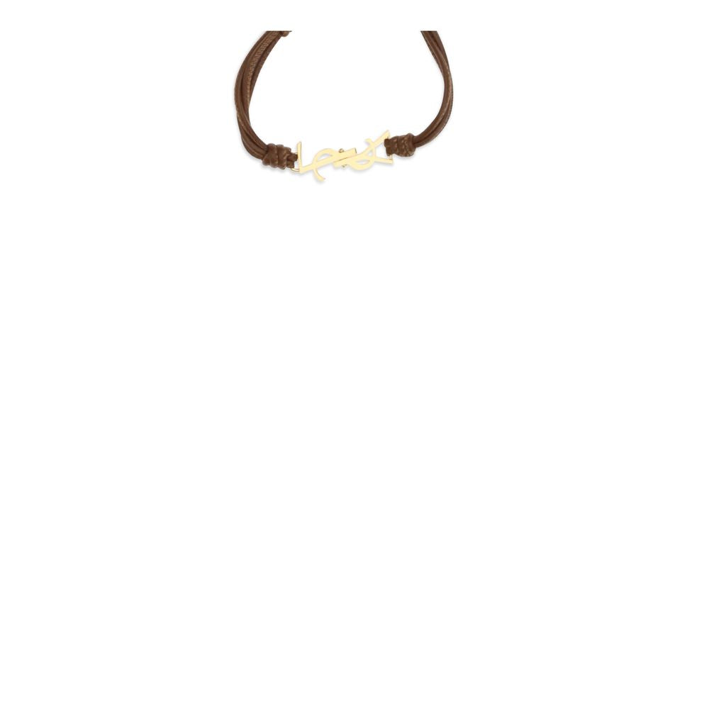 Saint Laurent Bicolor Armband aus Kalbsleder Bos Taurus