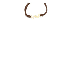 Saint Laurent Bicolor Armband aus Kalbsleder Bos Taurus