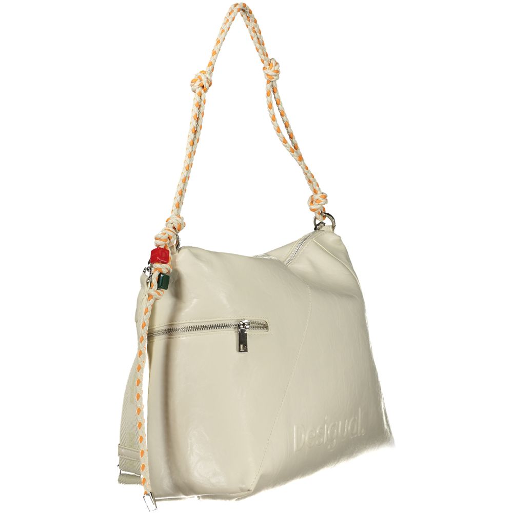 Desigual Ecru Polyurethaan Dames Handtas