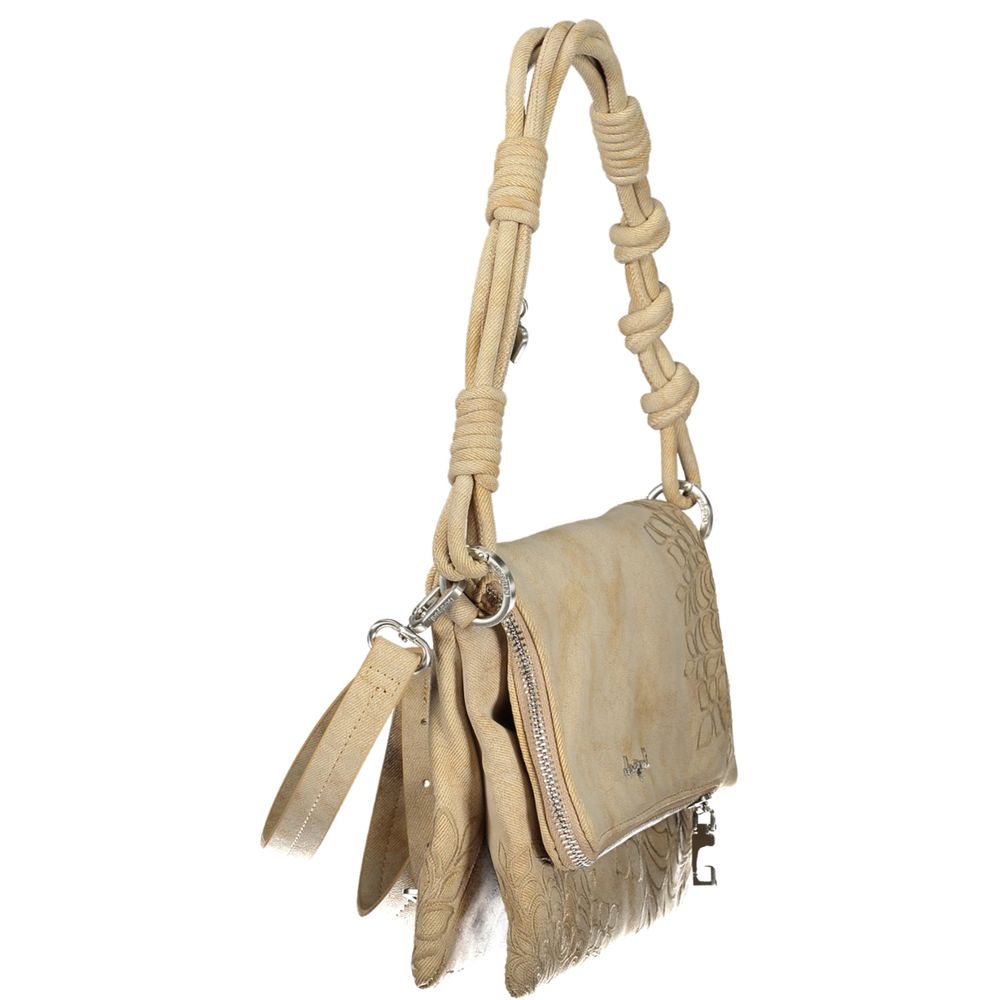 Desigual Beige Polyurethaan Dames Handtas