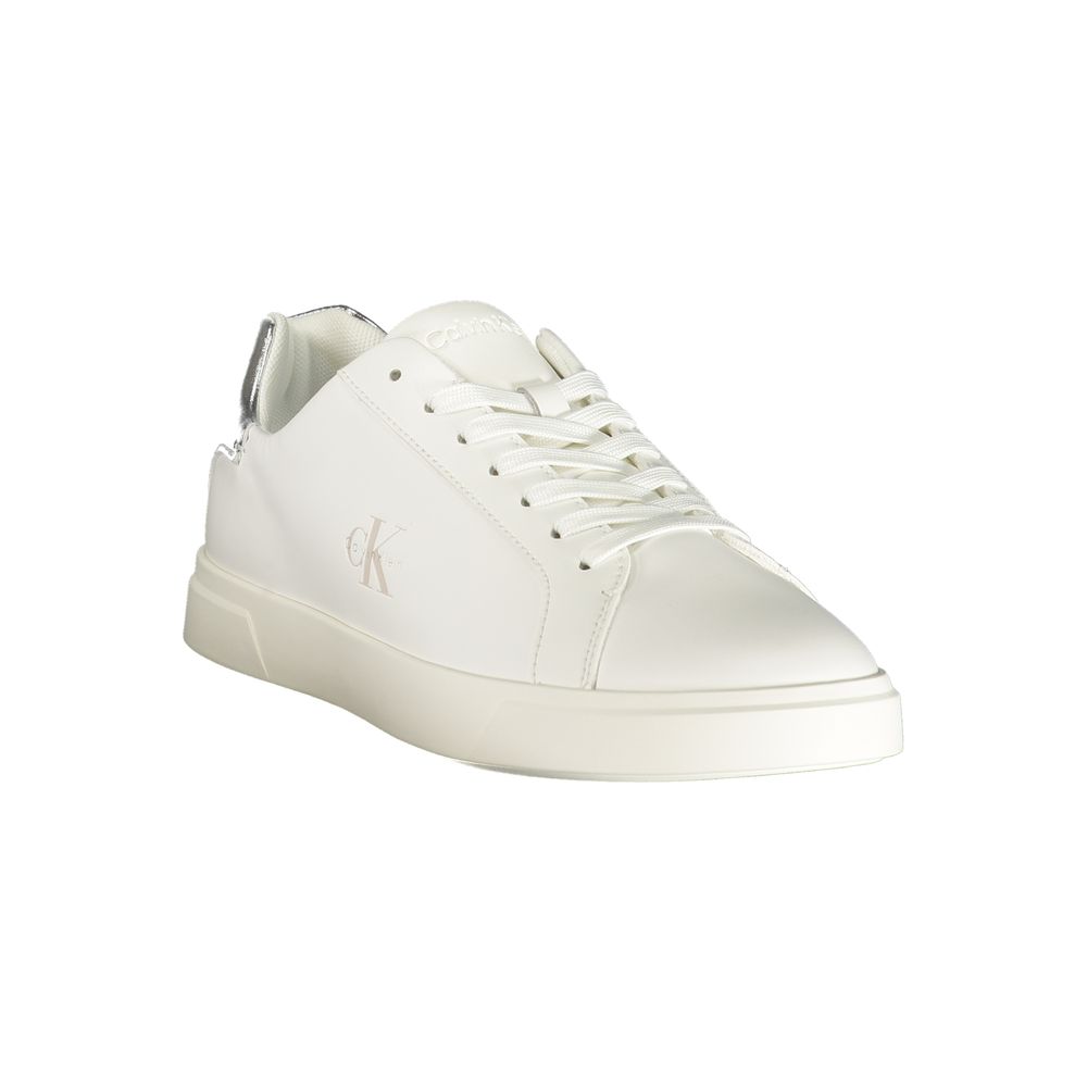 Calvin Klein Bianco Polyurethaan Dames Sneaker