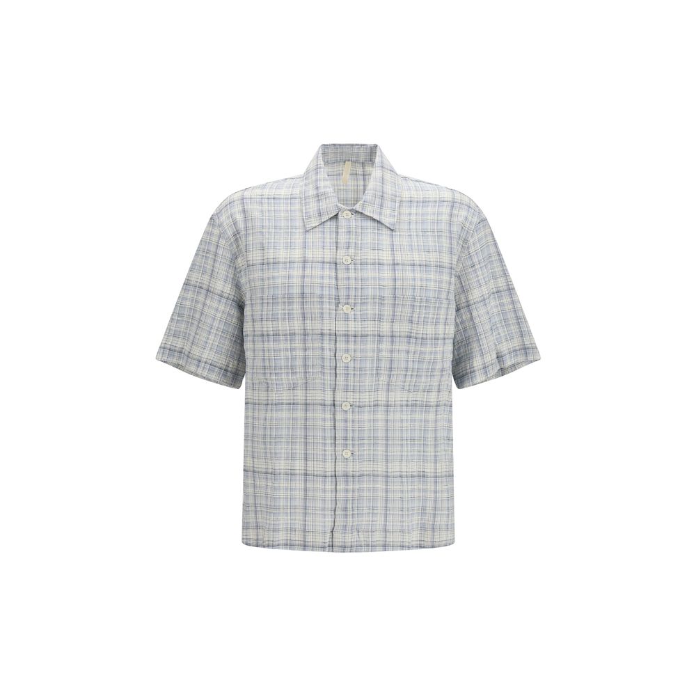 Sunflower Blue Cotton Shortsleeve Shirt
