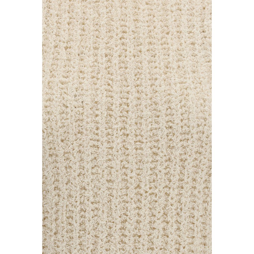 Balmain Beige Cotton Sleeveles Sweater