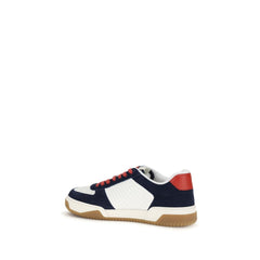 Valentino Garavani Schwarze Kalbsleder Bos Taurus Sport-Sneakers