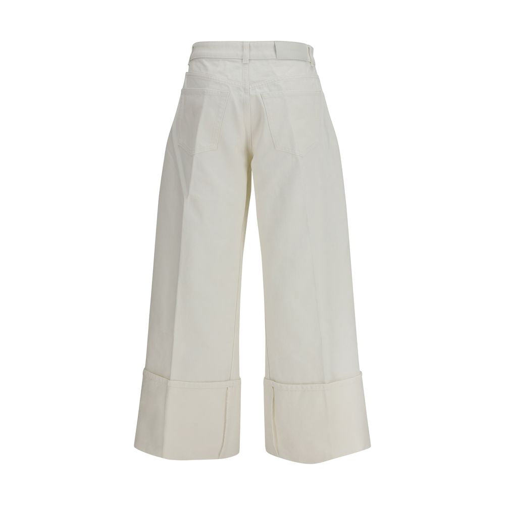 Givenchy Weiße Baumwolljeans Denim