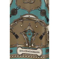 Dolce & Gabbana Seidenhemd mit Multicolor-Muster