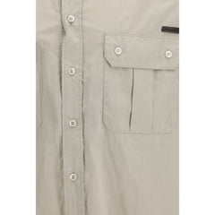 Dolce & Gabbana Beige Cotton Dress Shirt