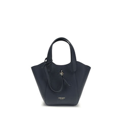Giorgio Armani Blaue Handtasche aus Kalbsleder Bos Taurus