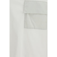 LAMINAR White Cotton T-Shirt