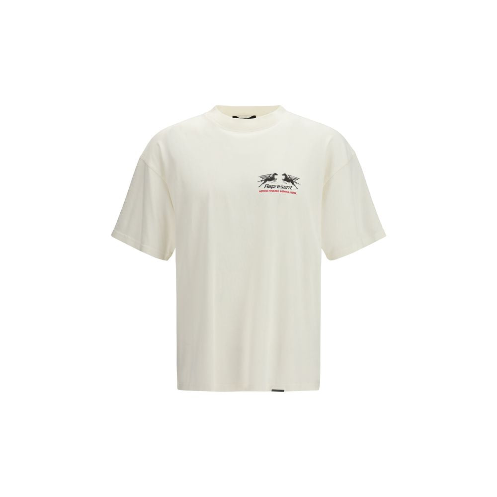 Stellen Sie sich ein weißes Baumwoll-T-Shirt vor