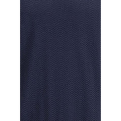 Giorgio Armani Blauw Zijden Sweatshirt