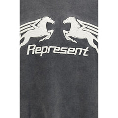 Represent Gray Cotton Sweatshirt