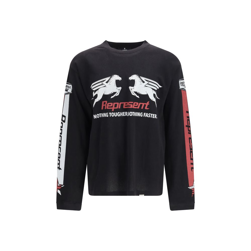 Repräsentieren Sie Black Cotton Sportswear