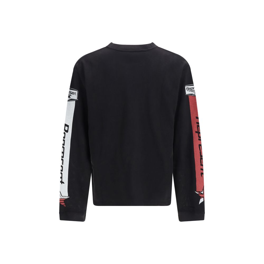 Repräsentieren Sie Black Cotton Sportswear