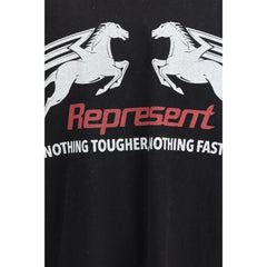 Repräsentieren Sie Black Cotton Sportswear