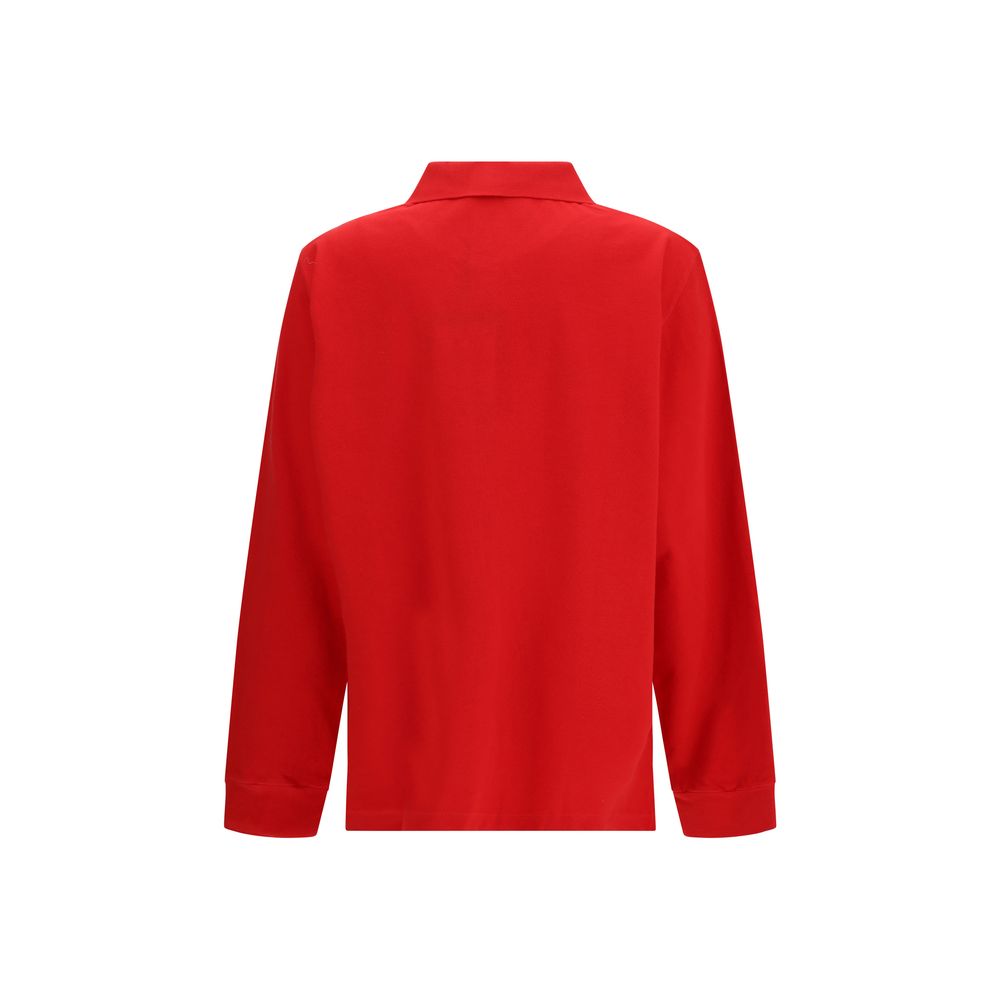 Prada Poloshirt aus mehrfarbiger Baumwolle