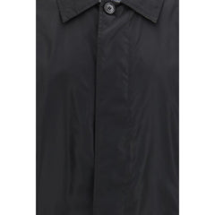 Burberry Black Polyamide Coat