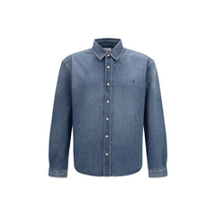 Saint Laurent Blaues Jeanshemd
