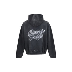 Grijze katoenen sweatshirt weergeven