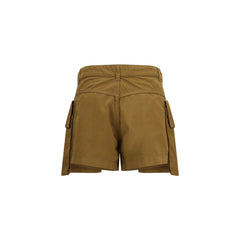 PINKO Beige Katoenen Bermuda Shorts