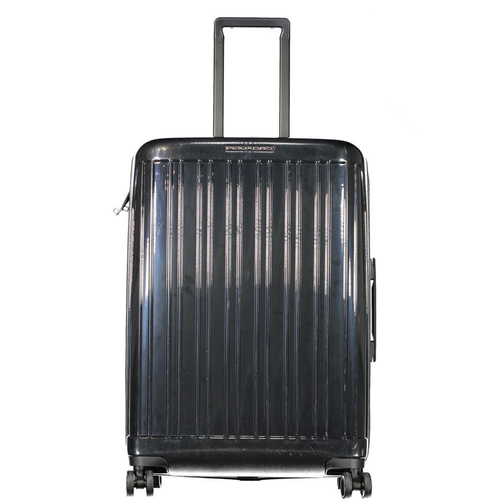 Piquadro Zwarte Polycarbonaat Reistas voor Heren