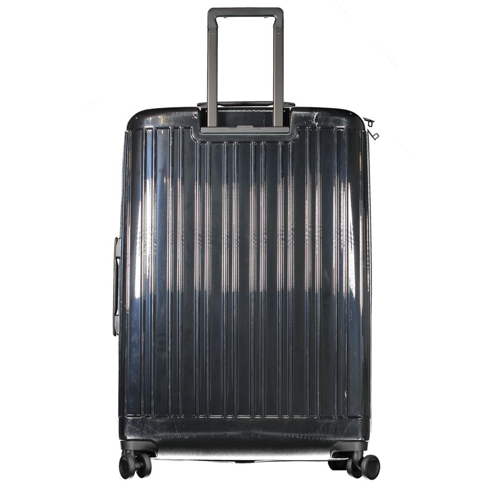 Piquadro Zwarte Polycarbonaat Heren Reistrolley