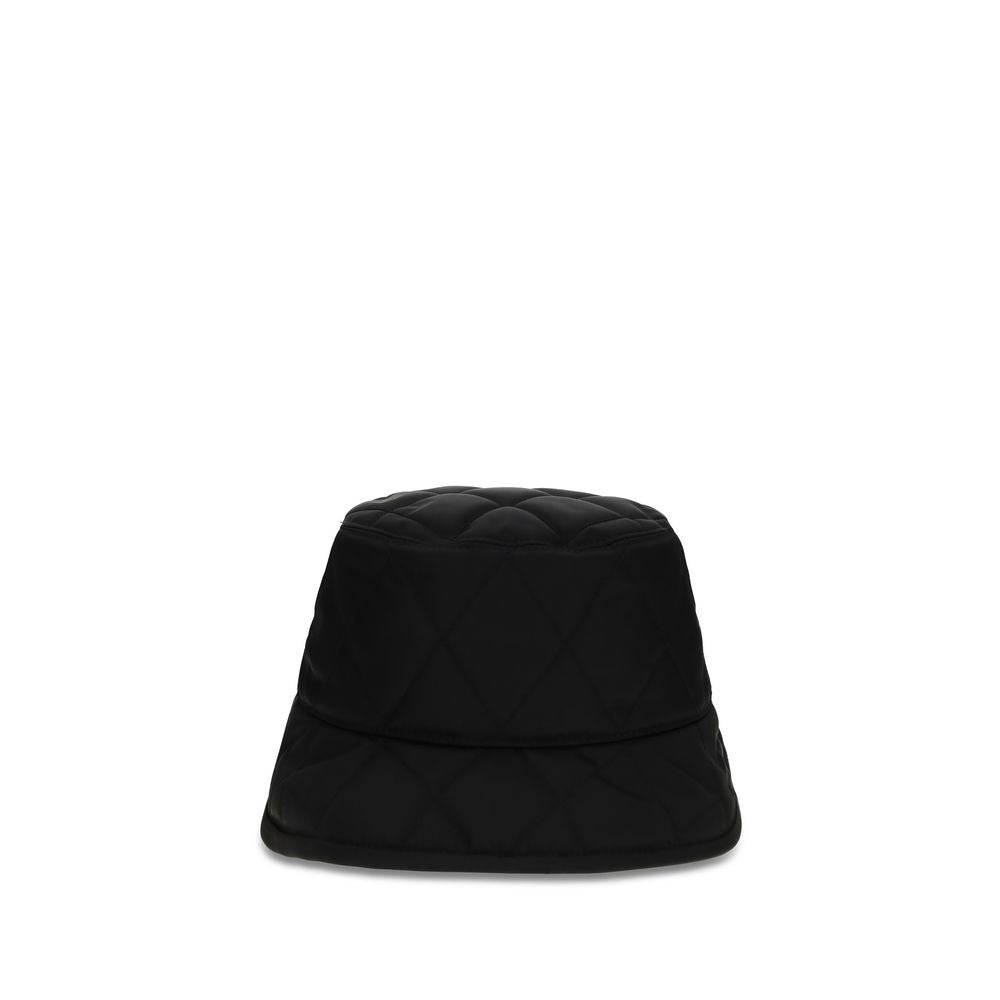 Burberry Schwarzer Polyamid-Fischerhut
