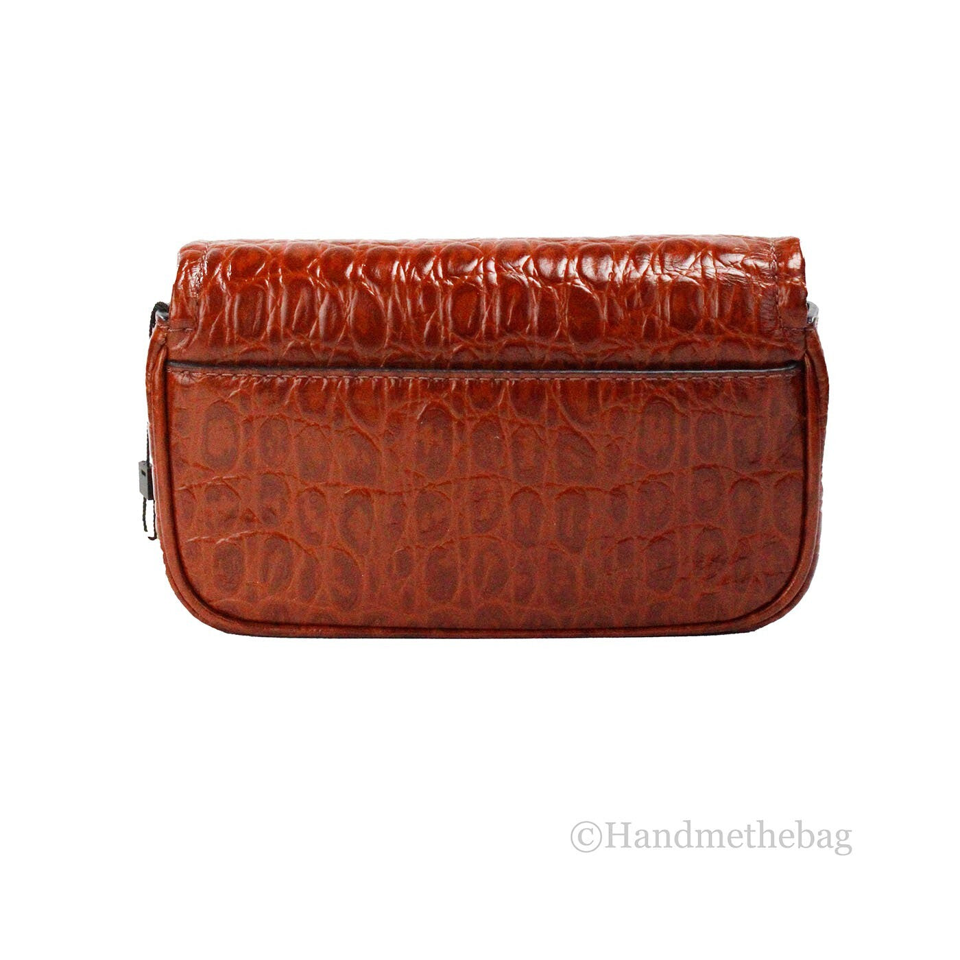 Marc Jacobs The Mini Shoulder Bag Gewürzbravn Geprägte Leder Umhängetasche