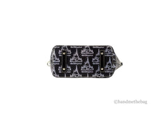 Dooney & Bourke Schwarze Walt Disney World 50th Anniversary Leder-Tragetasche