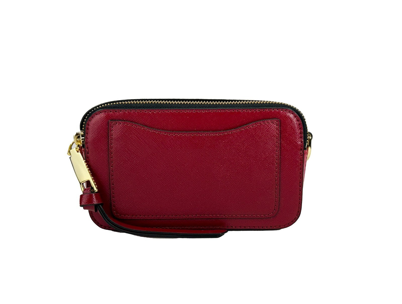 Marc Jacobs Snapshot Umhängetasche aus Leder – Rot Multi