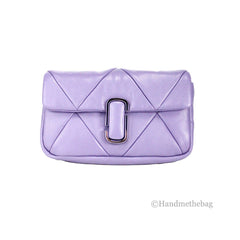 Marc Jacobs The J Marc Daybreak Diamond Gesteppte Schulter-Umhängetasche aus Leder