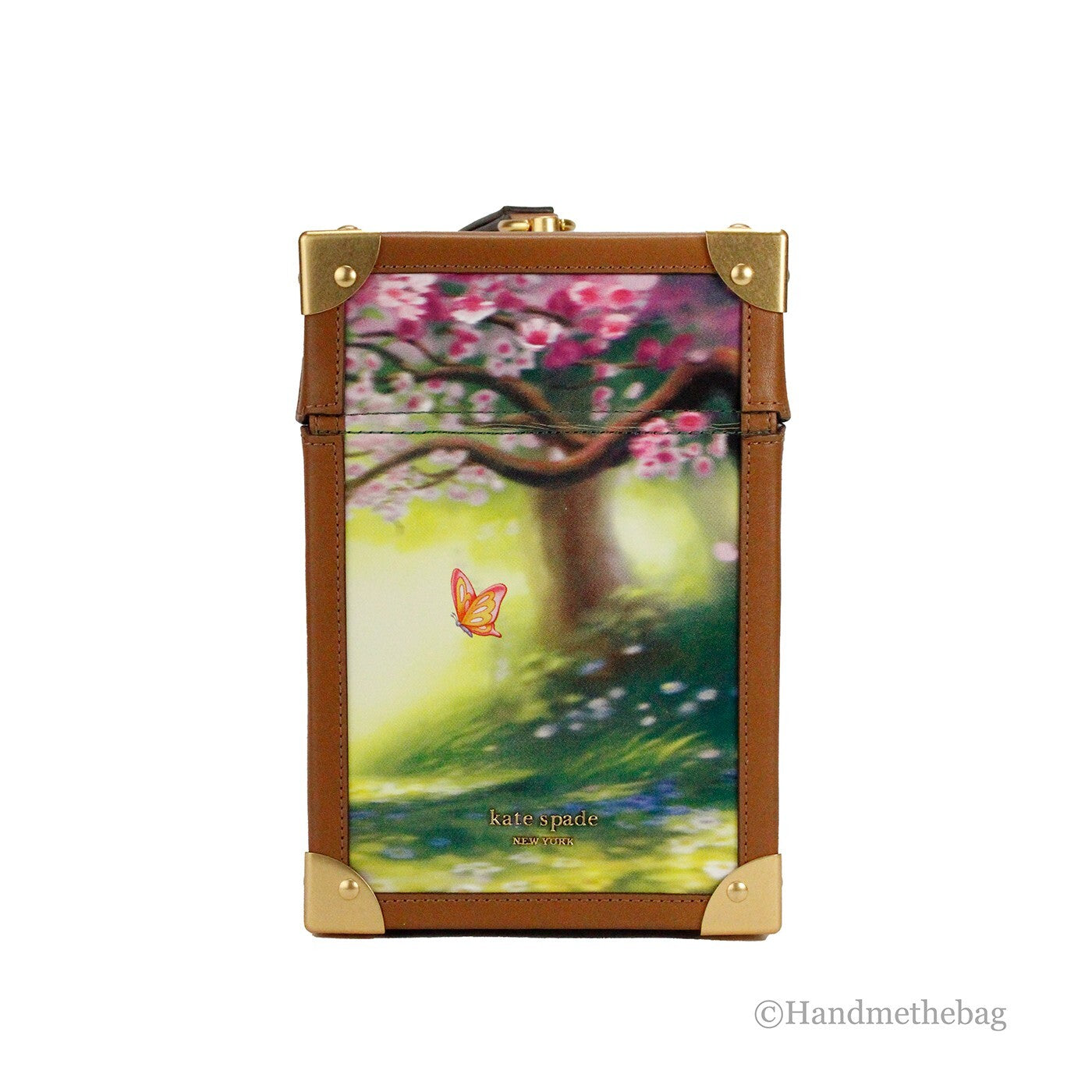 Kate Spade X Disney Bambi 3D Trunk bedruckte PVC-Clutch mit Henkel