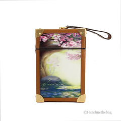 Kate Spade X Disney Bambi 3D Trunk bedruckte PVC-Clutch mit Henkel